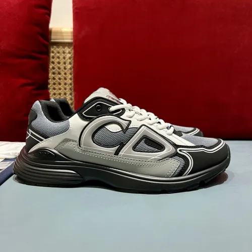Dior Mens Shoes Sneakers Luxury Brand B30 SNEAKER Mesh and Technical Fabric 3SN279ZND_H000 with Original Box Whatsapp 