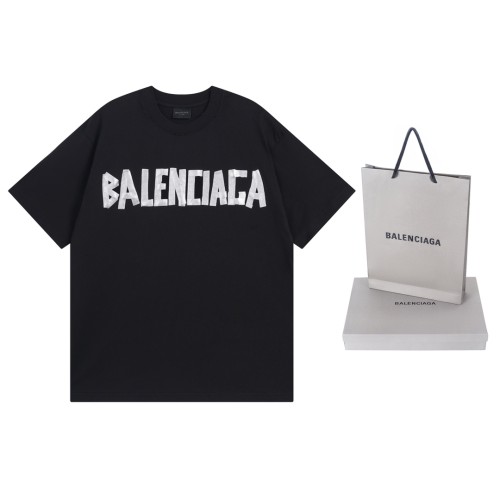 Balenciaga Luxury Brand Women Mens Short Sleeve T-Shirt   
