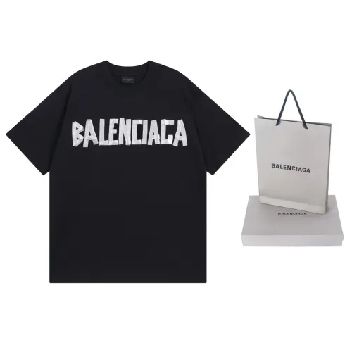 Balenciaga Luxury Brand Women Mens Short Sleeve T-Shirt   