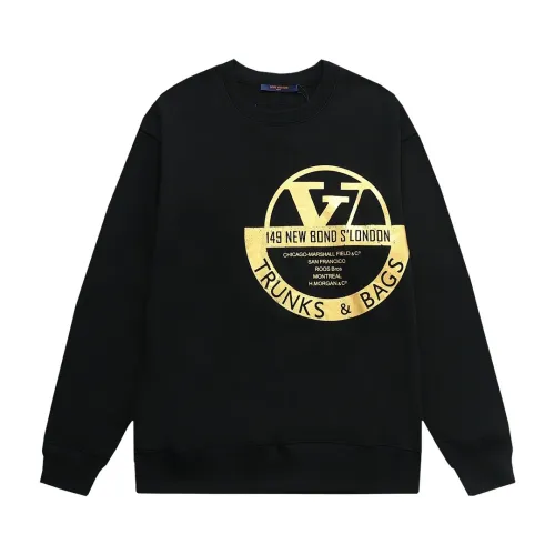 Louis Vuitton Womens Mens Long Sleeve Sweatshirt Luxury Brand Mens Hoodie   
