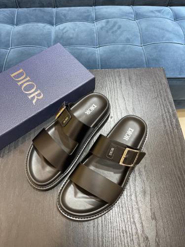 Dior Men Shoes Sandals Luxury Brand Fashion DIOR AQUA SANDAL Black Dior Oblique Jacquard with Original Box 3SA135ZSA_H969 Whatsapp 