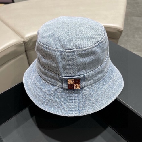 Loewe Men Womens Bucket Hat Luxury Brand Design Loewe Hats with Original Box  