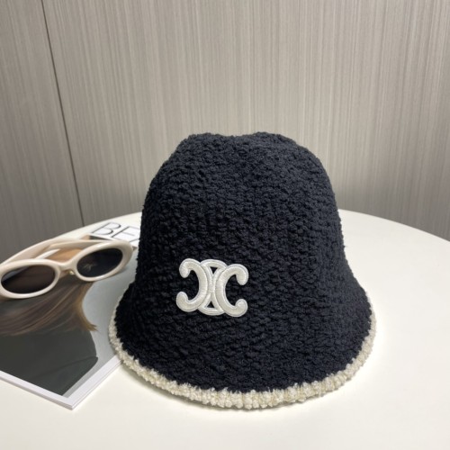 Celine Womens Hats Luxury Brand Design Celine Knit Bucket Hat with Original Box  