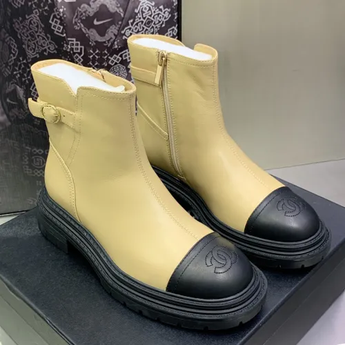 Chanel Womens Shoes Boots Luxury Brand Design with Original Box Women Fashion Ankle Boots Booties 3.5cm Heel