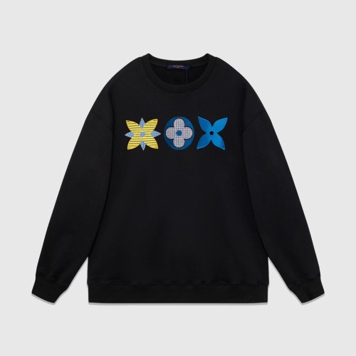 Louis Vuitton Womens Mens Long Sleeve Sweatshirt Luxury Brand Mens Hoodie   