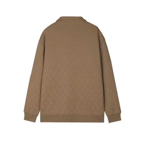 Louis Vuitton Womens Mens Zip Sweatshirt Luxury Brand Mens Sweatshirts   