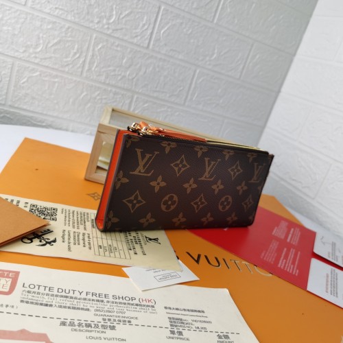 Louis Vuitton Mens Womens Wallets Purse Luxury Brand Designer Zippy WALLET M61269 with Original Box