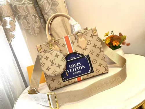 Louis Vuitton Womens Bags Handbags Luxury Brand LV ONTHEGO PM M58956 Handbags for Women with Original Box  