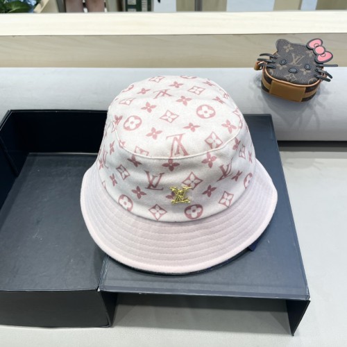 Louis Vuitton Womens Mens Cap Bucket Hat Luxury Brand with Original Box  