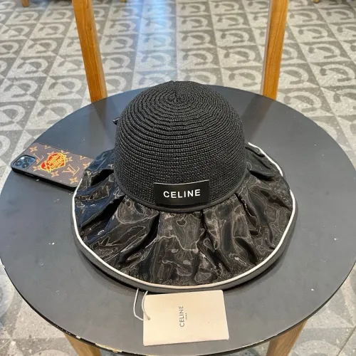 Celine Womens Hats Luxury Brand Design Celine Bucket Hat with Original Box  