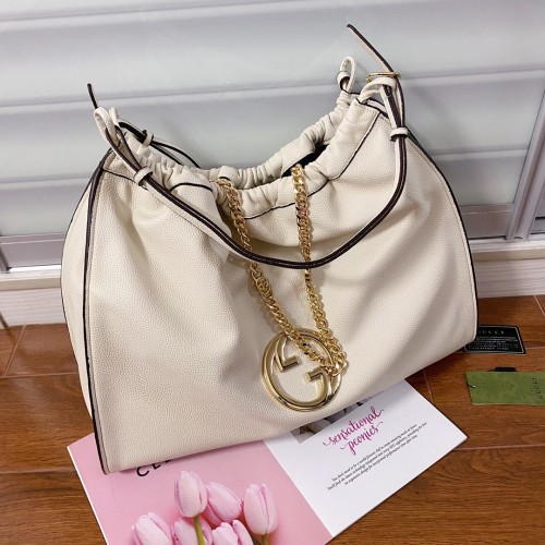Gucci Womens Bags Shoulder Messenger Bag Luxury Brand Gucci Blondie large tote bag 747372 AACW0 2253  