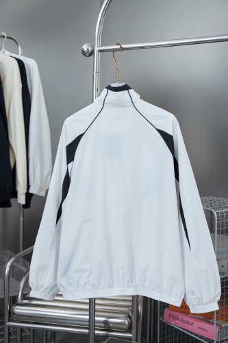 Balenciaga Men Womens Jackets Coat Luxury Brand Men Zip Hoodie Jacket Top Quality   