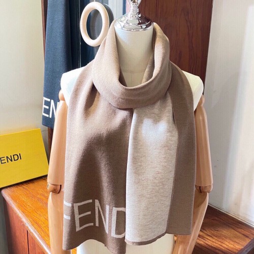 Fendi Scarves Men Womens Fashion Scarf038