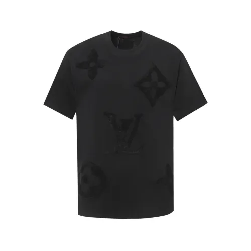 Louis Vuitton Luxury Brand Men Womens Short Sleeve T-Shirt   