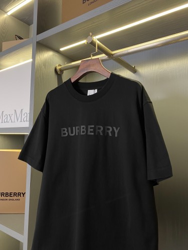 Burberry Luxury Brand Women Mens Short Sleeve T-Shirt Logo Cotton T-shirt   