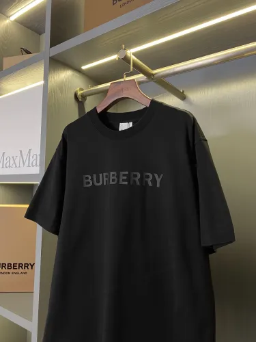 Burberry Luxury Brand Women Mens Short Sleeve T-Shirt Logo Cotton T-shirt   