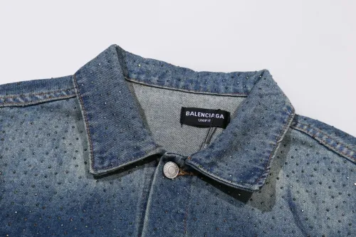 Balenciaga Men Womens Jacket Denim Coat Luxury Brand Mens Jackets Top Quality   