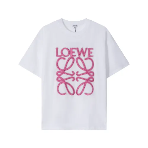 Loewe Luxury Brand Men Womens Short Sleeve T-Shirt   