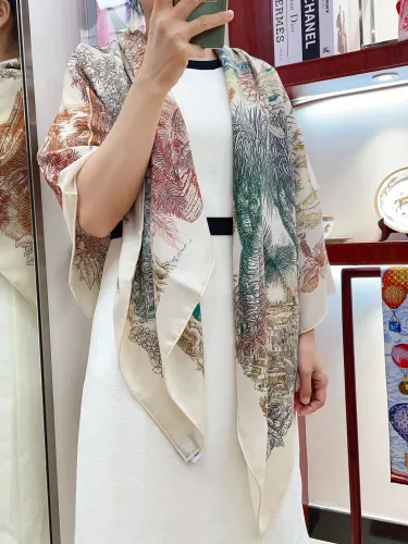 Hermes Scarves Womens Fashion Scarf Shawl 125