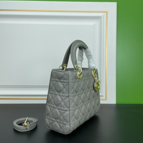 Dior Womens Bags Handbags Luxury Fashion MINI LADY DIOR BAG M0505OWCB_M323 with Original Box  