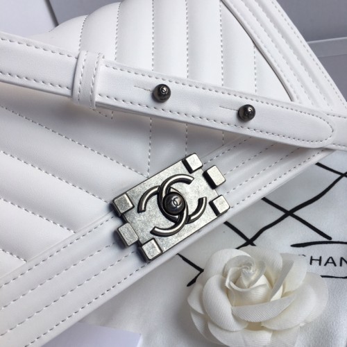 Chanel Womens Bags Crossbody Bag Luxury Brand Le Boy Chanel Handbag with Original Box