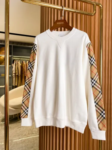 Burberry Womens Mens Sweatshirt Luxury Brand Mens Sweatshirts   