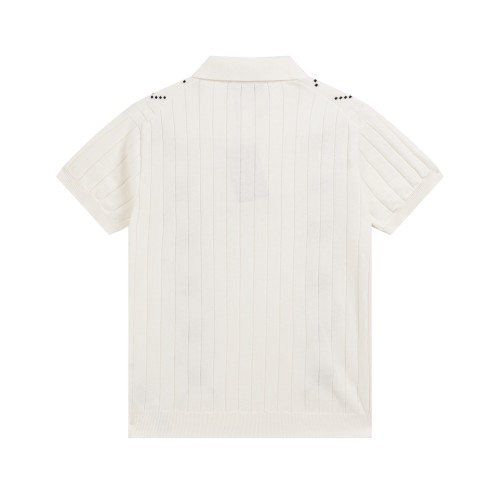 Gucci Luxury Brand Women Mens Short Sleeve T-Shirt Knitwear Polo Shirt   