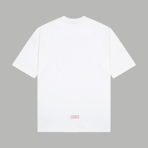 Chanel Luxury Brand Women Mens Short Sleeve T-Shirt   