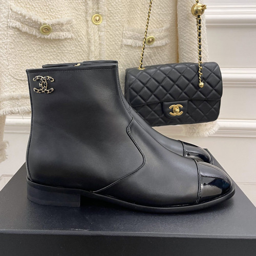 Chanel Womens Shoes Boots Luxury Brand Design with Original Box Women Fashion Ankle Boots Booties