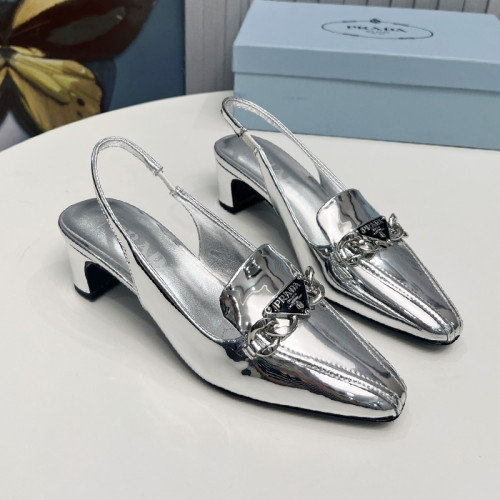 Prada Womens Shoes Sandals Casual Luxury Brand Pumps 4.5cm Heel with Original Box Whatsapp 