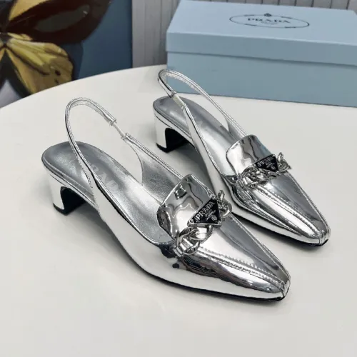Prada Womens Shoes Sandals Casual Luxury Brand Pumps 4.5cm Heel with Original Box Whatsapp 