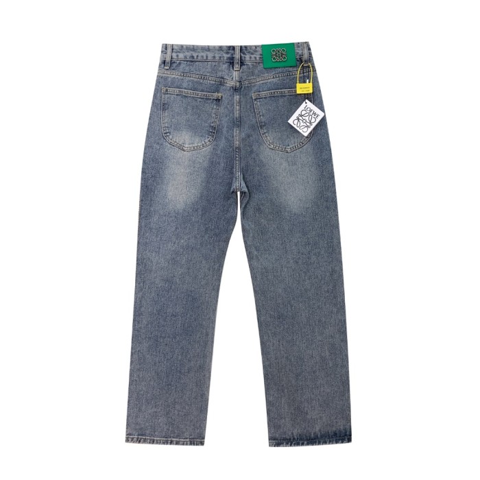 Loewe Luxury Brand Mens Jeans Pant   