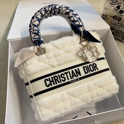 Dior Womens Bags Handbags Luxury Fashion MINI LADY DIOR BAG M0505OWCB_M323 with Original Box