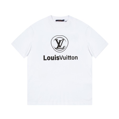 Louis Vuitton Luxury Brand Men Womens Short Sleeve T-Shirt   
