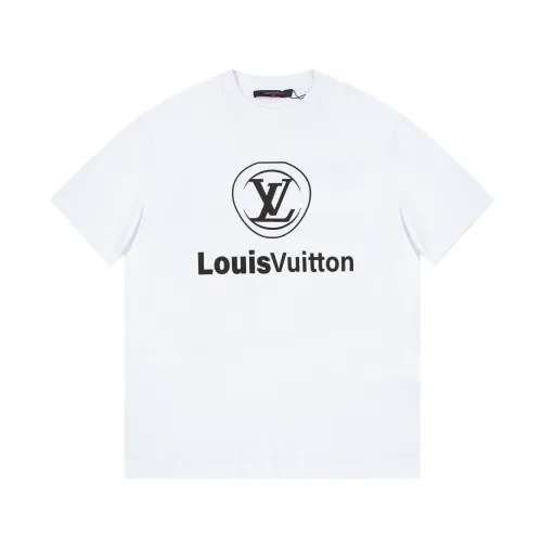 Louis Vuitton Luxury Brand Men Womens Short Sleeve T-Shirt   