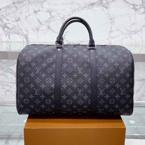 Louis Vuitton Womens and Mens Unisex Bags Luxury Brand LV Keepall Bandoulière 45 Fashion Design Travel Bag