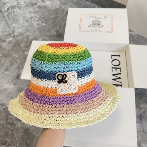 Loewe Womens Bucket Hat Luxury Brand Design Loewe Hats with Original Box  