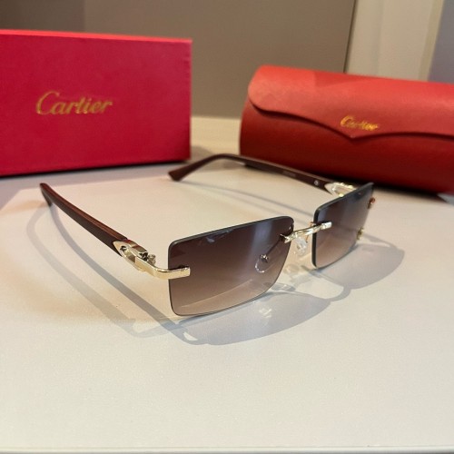 Cartier Sunglasses Luxury Brand Mens Sunglasses with Original Box  