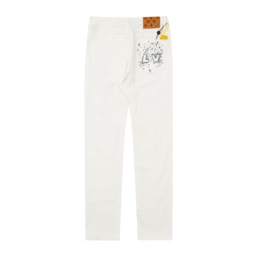 Louis Vuitton Luxury Brand Women Mens Pant Jeans   