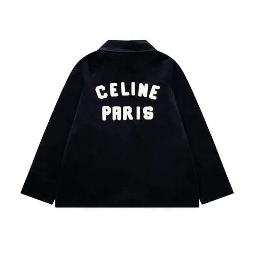 Celine Womens Coat Luxury Brand Mens Shirt Jacket Top Quality   