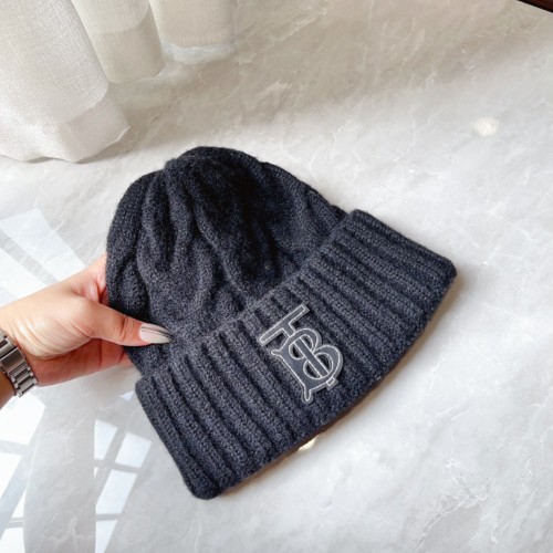 Burberry Womens Mens Cap Knit Hat Luxury Brand with Original Box  