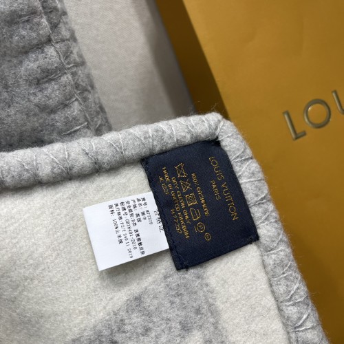 Louis Vuitton Scarves Men Womens Fashion Scarf with Original Box   