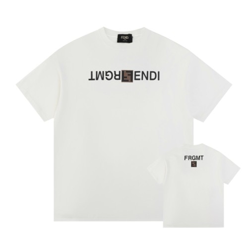 Fendi x Frgmt Luxury Brand Women Mens Short Sleeve T-Shirt   