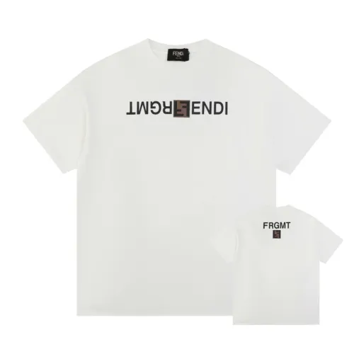 Fendi x Frgmt Luxury Brand Women Mens Short Sleeve T-Shirt   