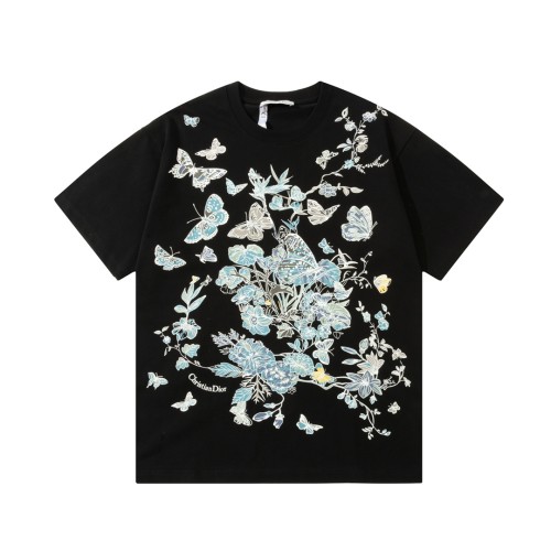 Doir Luxury Brand Women Mens Short Sleeve T-Shirt   