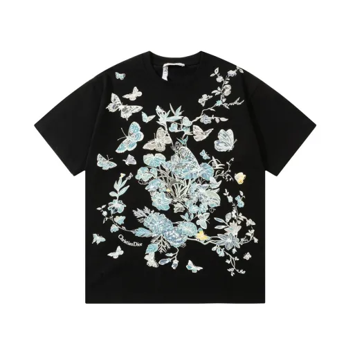 Doir Luxury Brand Women Mens Short Sleeve T-Shirt   