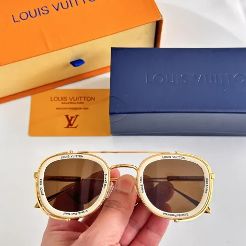 Louis Vuitton Sunglasses Luxury Brand Men Womens Sunglasses with Original Box  Z2213U