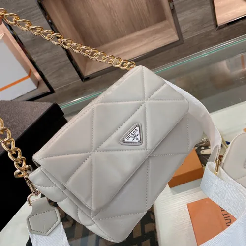 Prada Womens Bags Shoulder Bags Luxury Fashion Bags Luxury Brand with Original Box