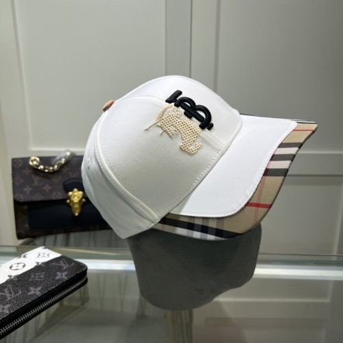 Burberry Womens Mens Cap Baseball Hat Luxury Brand with Original Box  