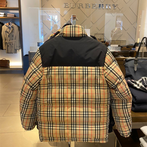 Burberry Winter Mens Coats Overcoats Luxury Brand Mens Long Sleeve Coat